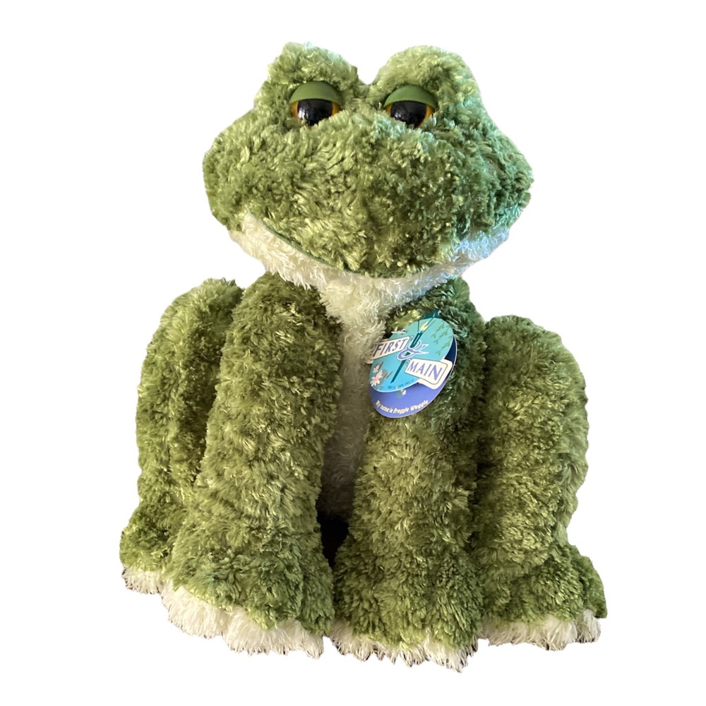 Green Froggle Woggle Plush Toy
